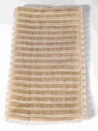 Tikhi Imli V-Neck Pure Cotton Straight Kurta & Trousers With Dupatta