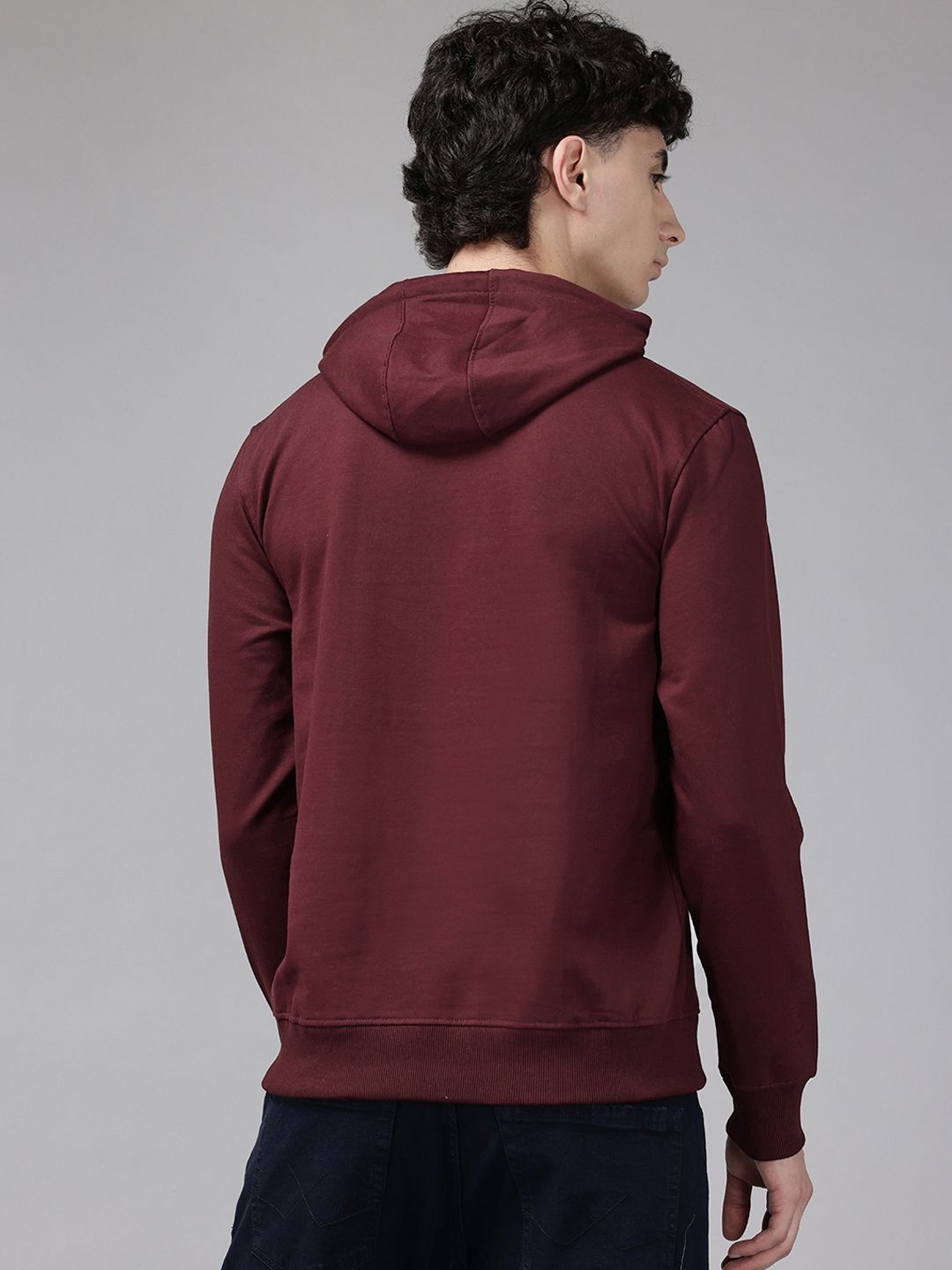 Baju Sweat Bertudung Bercetak Logo Park Avenue