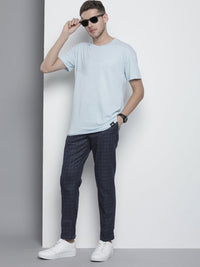 The Indian Garage Co Self Design Regular Fit Chinos Trousers