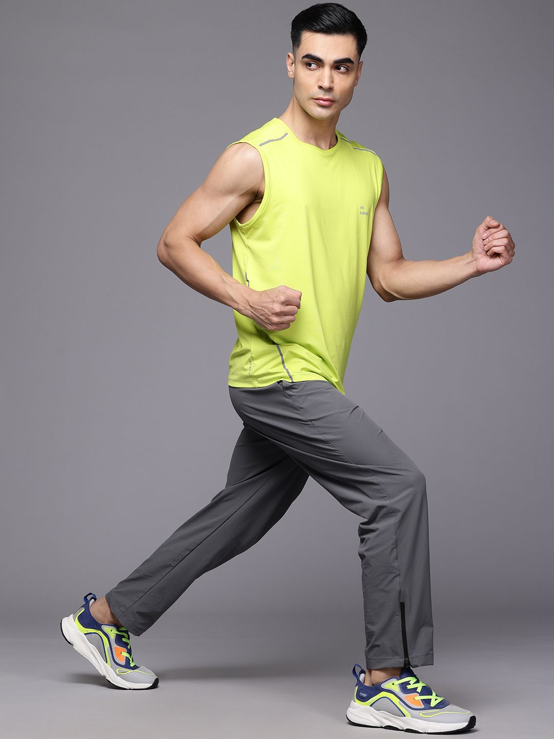 HRX by Hrithik Roshan Men Rapid-Dry Running Track Pants