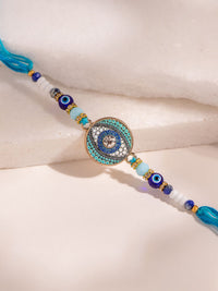 Voylla Guardian Evil Eye Beaded Thread Rakhi