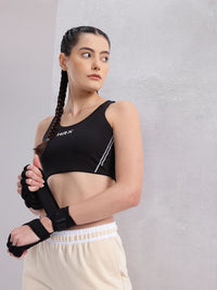HRX by Hrithik Roshan Full Coverage Non-Wired Lightly Padded Training Bra KT471_03_A