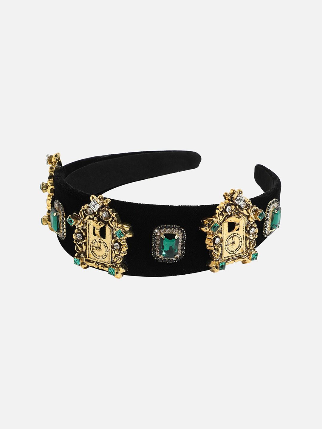 SOHI Embellished Fabric Hairband