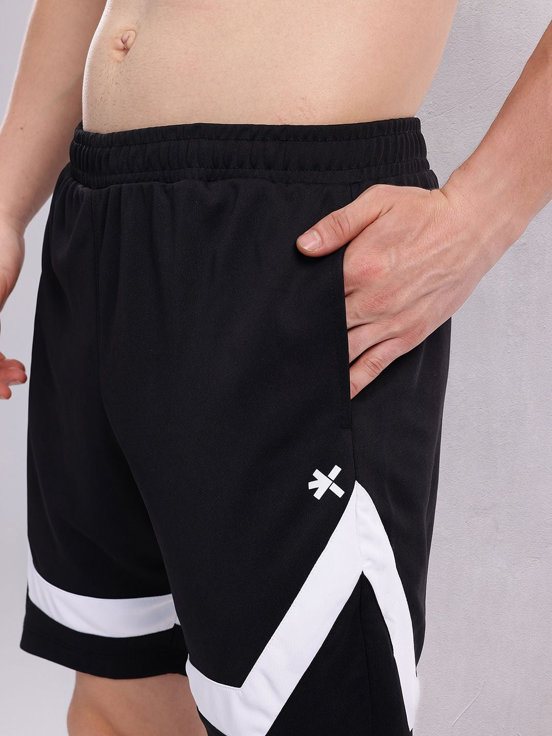 HRX by Hrithik Roshan Men Striped Rapid-Dry Running Shorts