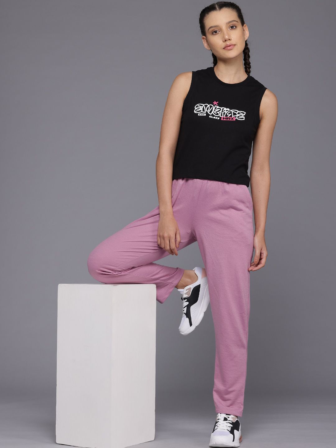 HRX by Hrithik Roshan Typography Printed T-shirt