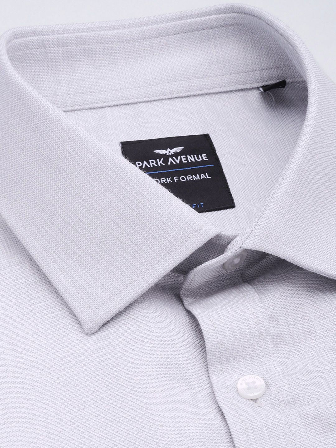 Park Avenue Slim Fit Self Design Opaque Formal Shirt