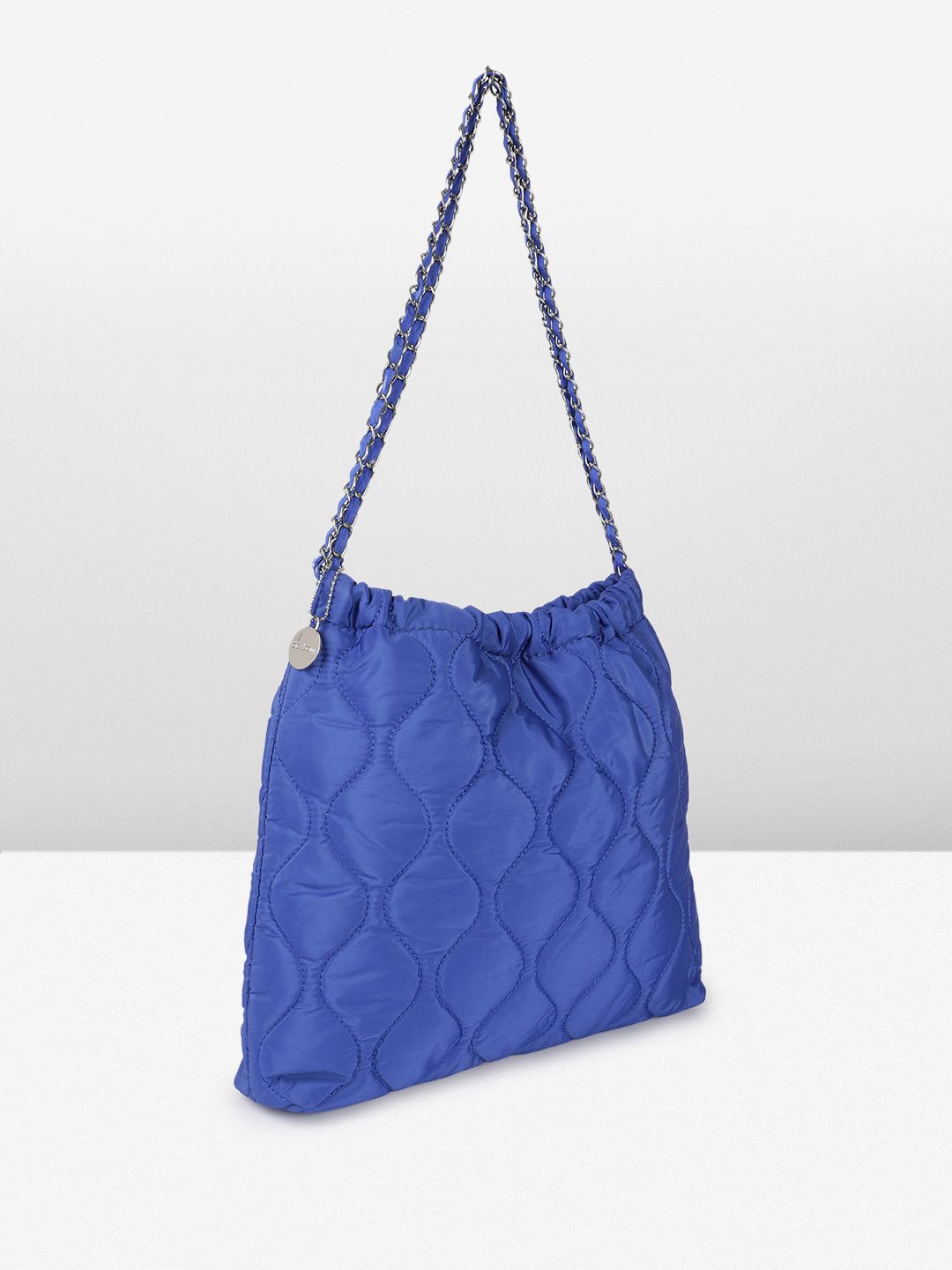 DressBerry Structured Quilted Shoulder Bag with Pouch