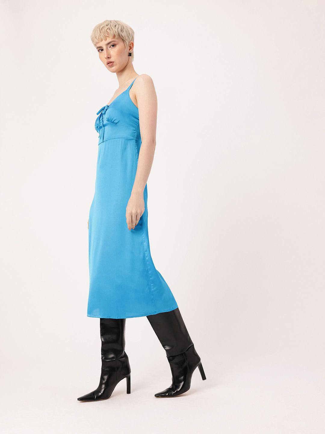 DressBerry Strappy Midi Soiree Empire Dress