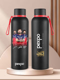 Pexpo Black Single Stainless Steel Double Wall Vacuum Water Bottle