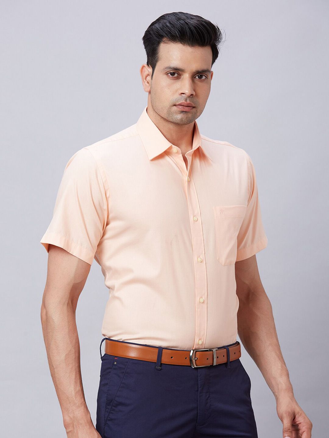 Raymond Contemporary Fit Pure Cotton Formal Shirt