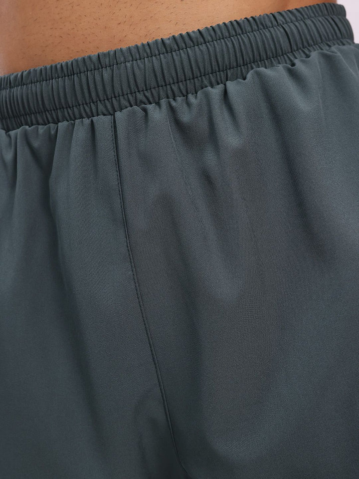 HRX by Hrithik Roshan Men Mid-Rise Colourblocked Detail Rapid-Dry Running Shorts