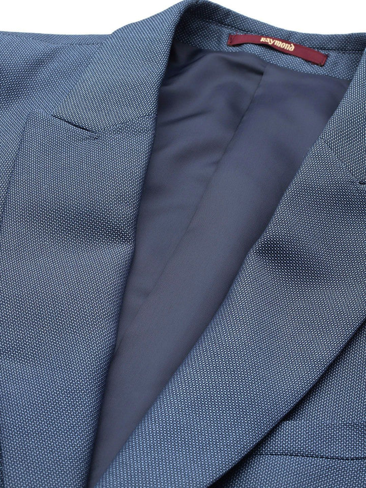 Raymond Party Blazer & Trouser With Woven Design Waistcoat
