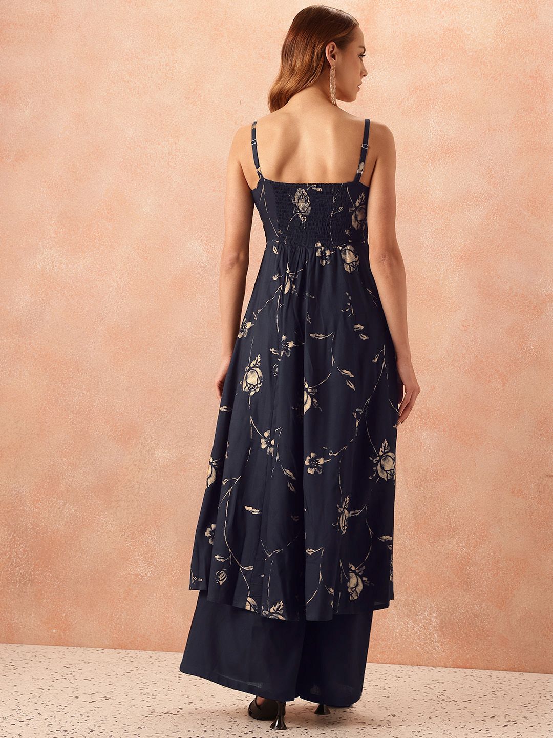 all about you Floral Printed Kurta & Palazzos