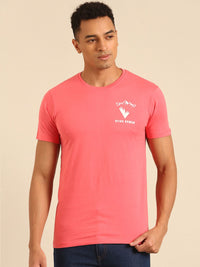 Being Human Pure Cotton T-shirt with Minimal Print