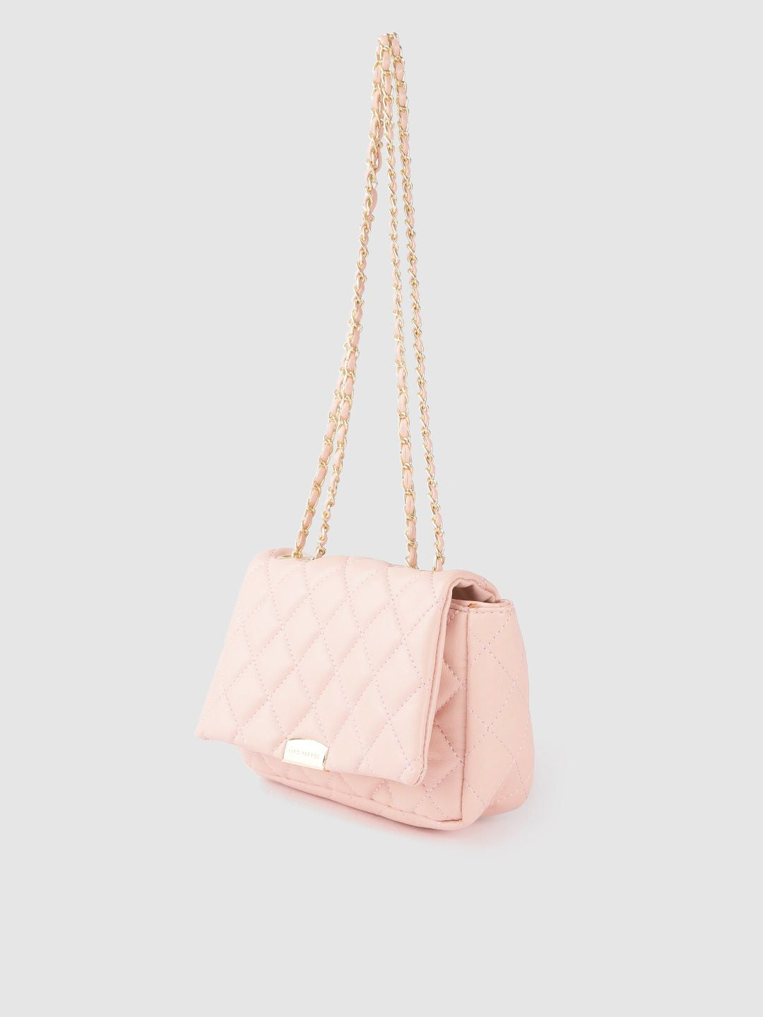 Lino Perros Pink Quilted Shoulder Bag