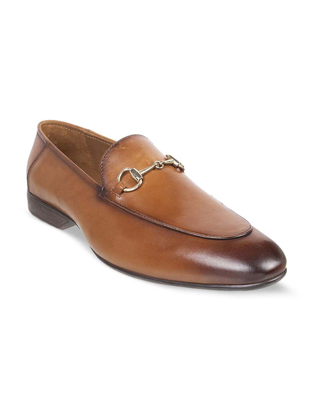 Metro Men Buckled Formal Loafers