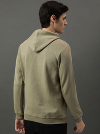 ADRO Men Printed Hooded Sweatshirt