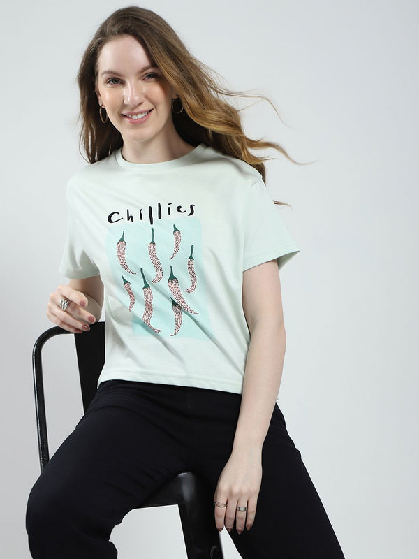 Monte Carlo Printed Drop-Shoulder Sleeves T-Shirt Fit Fit