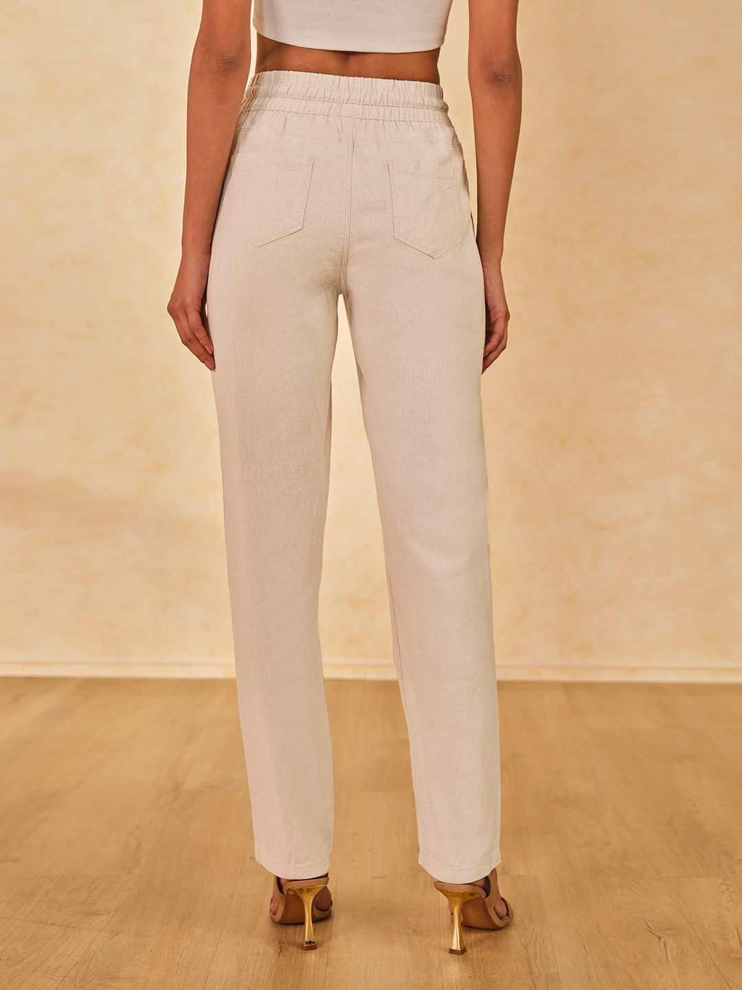 AND Women Pleated Trousers