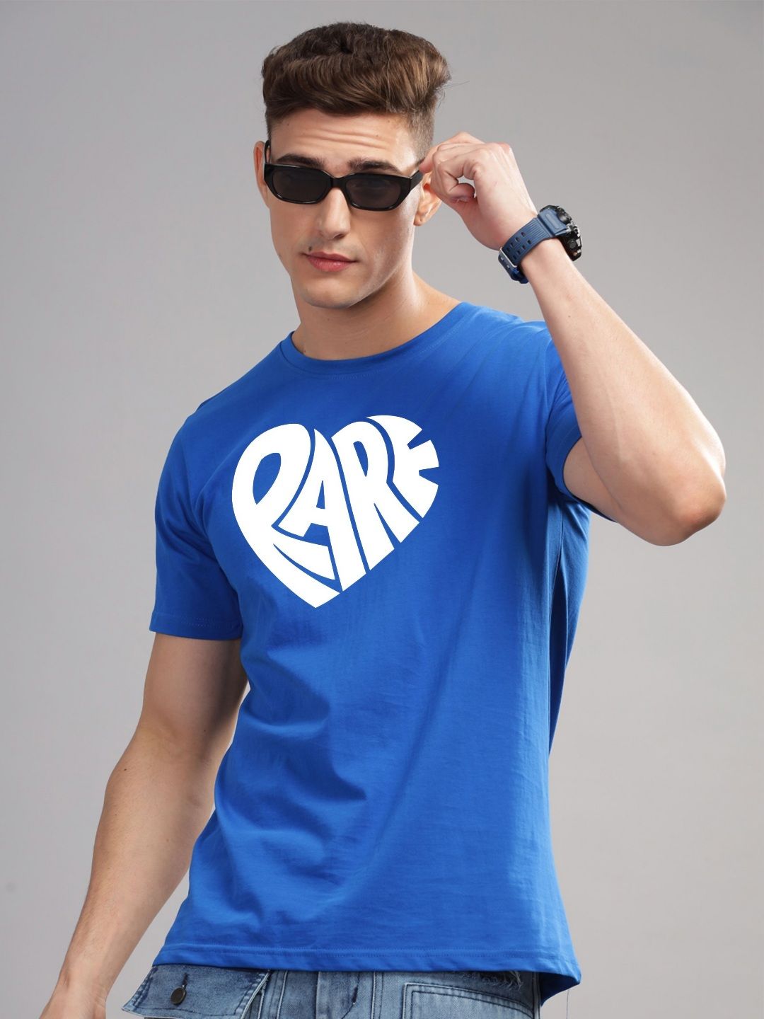ADRO Men Printed T-shirt