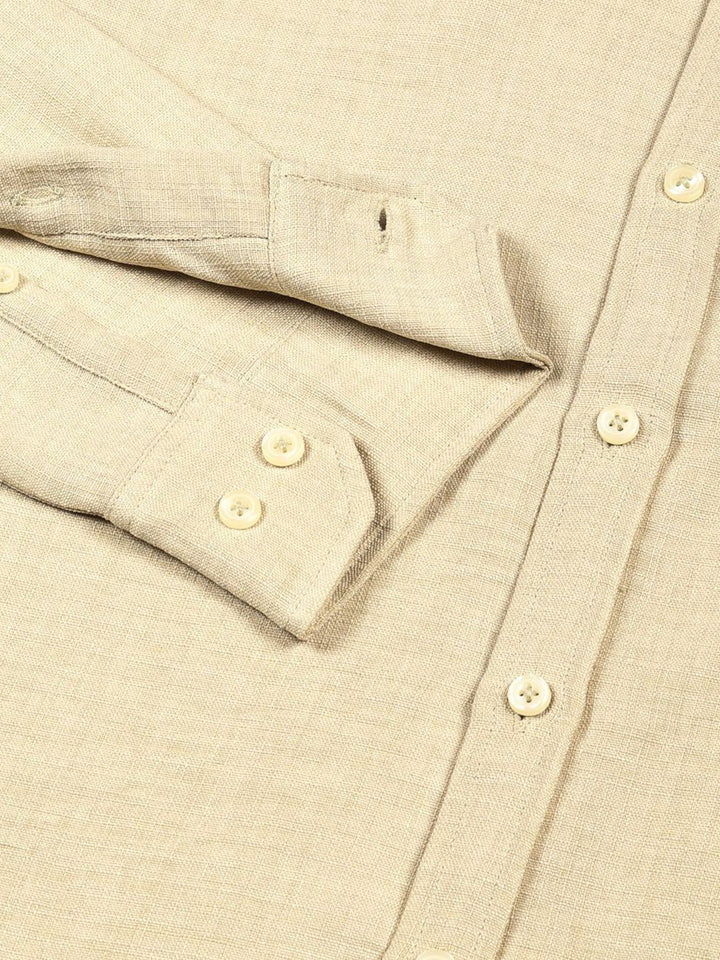 Thomas Scott Men Slim Fit Button-Down Collar Casual Shirt