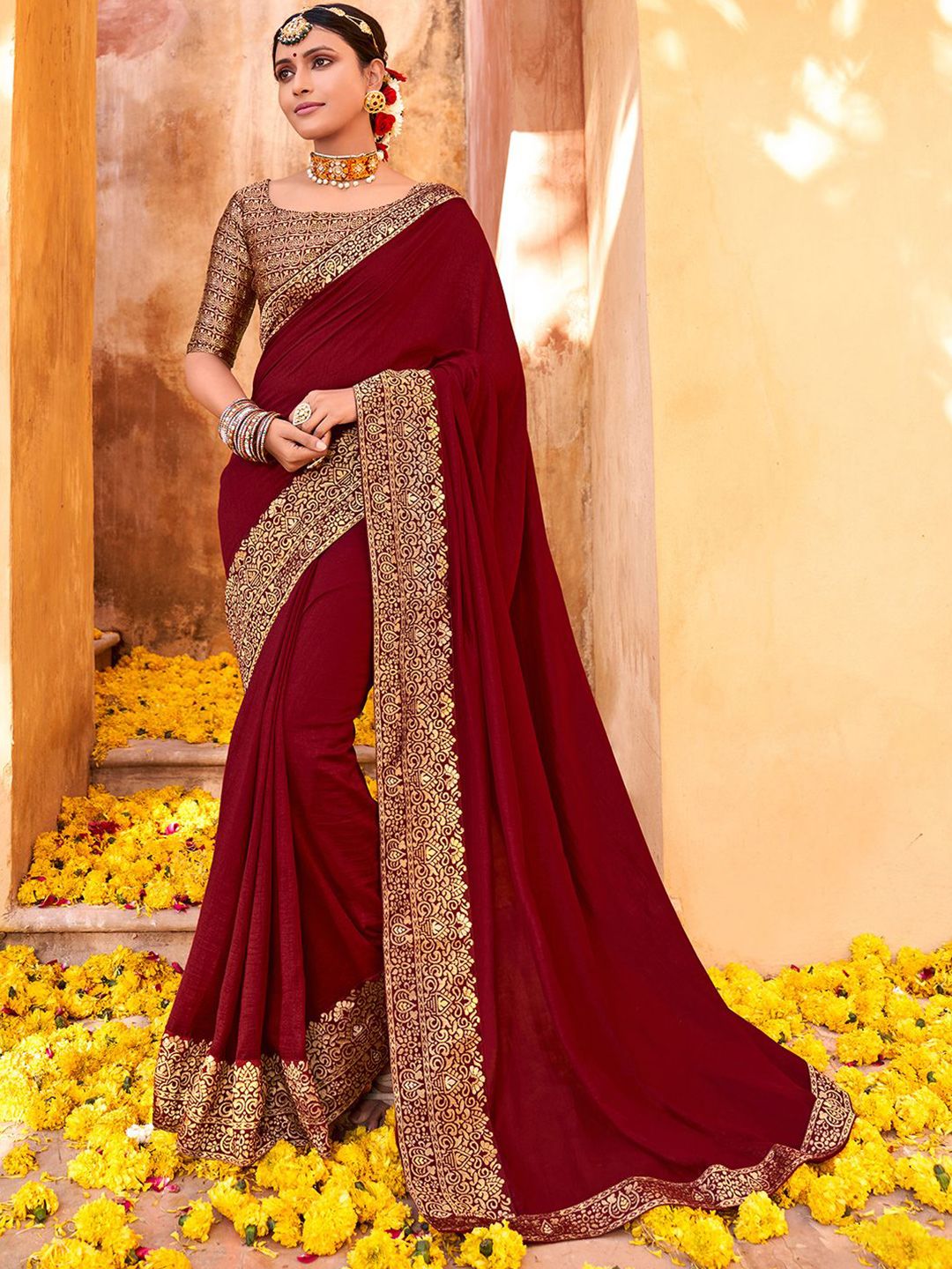 Saree mall Zari Woven Design Sarees
