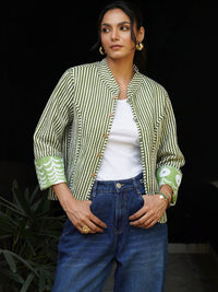 House of Chikankari Women Reversible Quilted Jacket