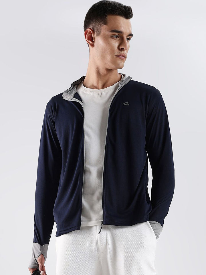ADRO Men UV Sun Advanced Protection Jaket Sporty Ringan