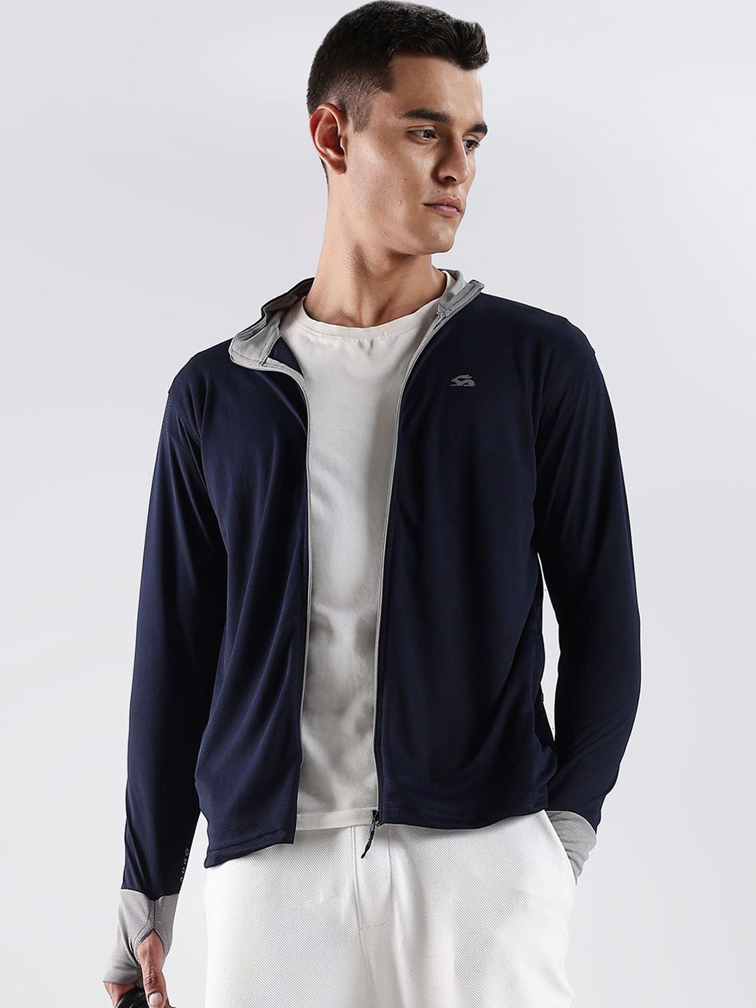 ADRO Men UV Sun Advanced Protection Jaket Sporty Ringan