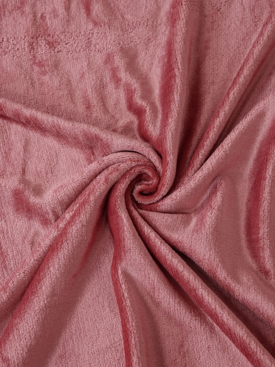KLOTTHE Fleno Rust Solid Wool 300 TC King Fine Bedsheet with 2 Pillow Covers-2.5 x 2.25 cm