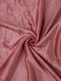 KLOTTHE Fleno Rust Solid Wool 300 TC King Fine Bedsheet with 2 Pillow Covers-2.5 x 2.25 cm