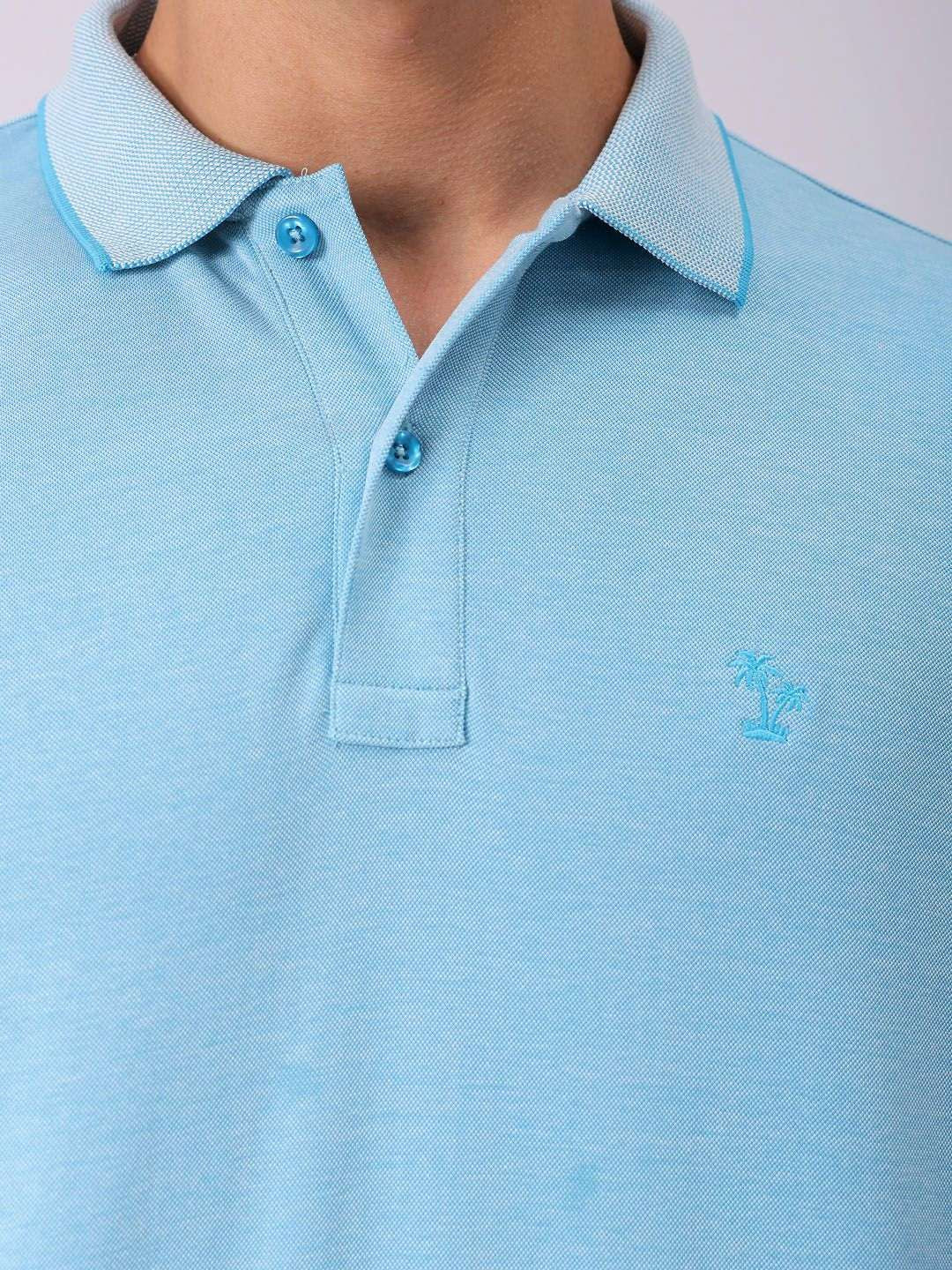 The Indian Garage Co Polo Collar Slim Fit T-shirt