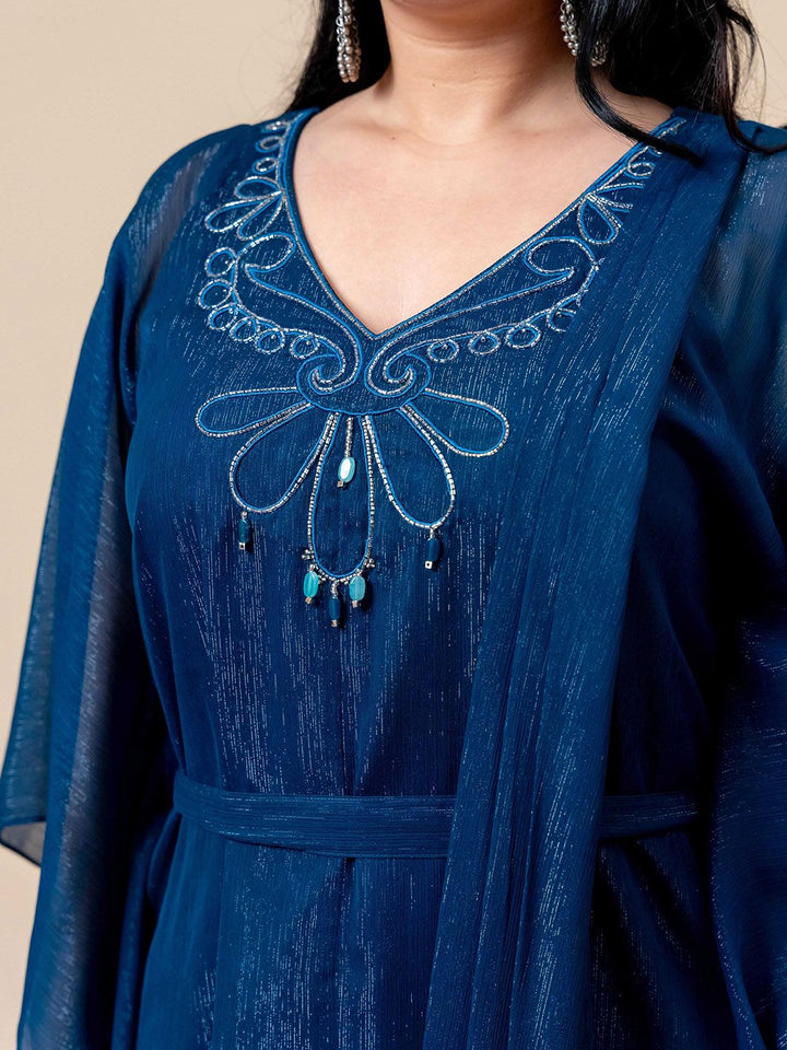 Mamicha Women Chiffon A-Line Dress