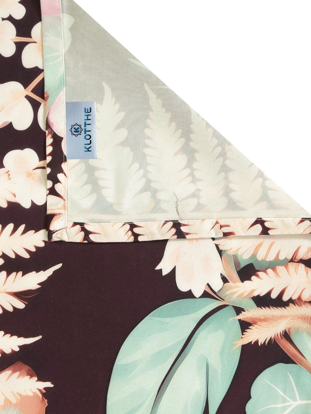 KLOTTHE Floral 400 TC King 7D Cadar dengan 2 Sarung Bantal