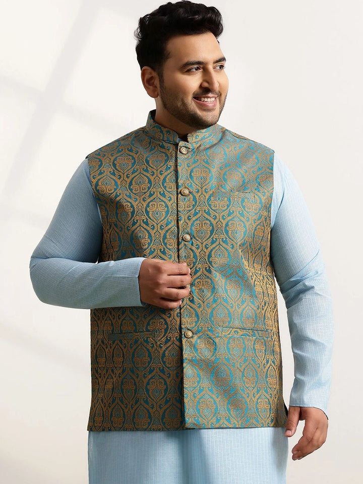 Jaket Nehru Brocade Rekaan Tenun SOJANYA PLUS
