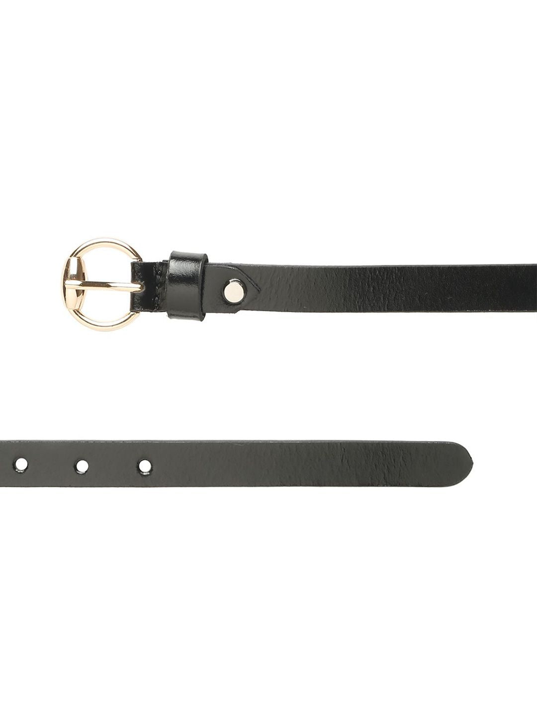 Teakwood Leathers Women Textured Leather Belt