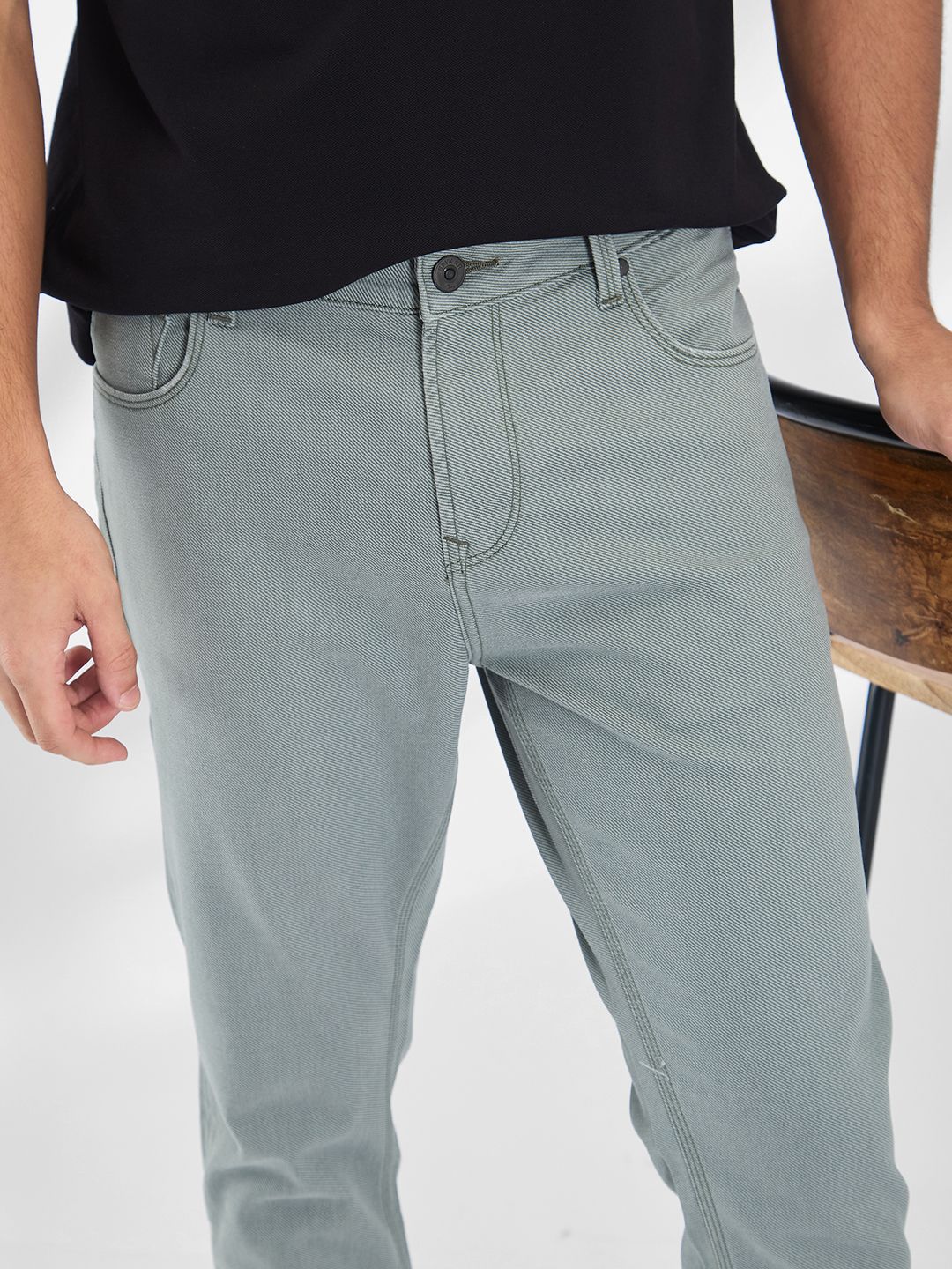 SPYKAR Men Mid Rise Slim Fit Stretchable Jeans