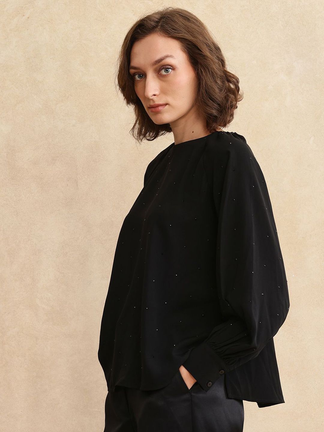 Rareism Women Boat Neck Top
