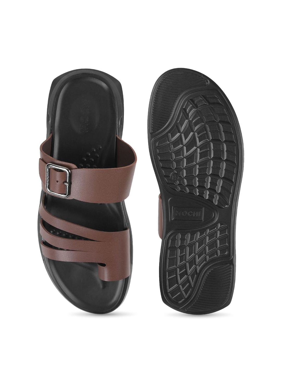 Mochi Men Leather Comfort Sandals