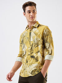 SPYKAR Men Spread Collar Floral Printed Casual Shirt