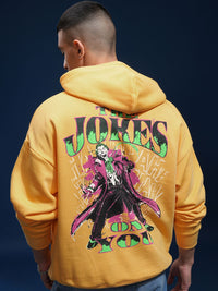 HIGHLADER Joker Men Oversized Drop Shoulder Hoodie Sweatshirt