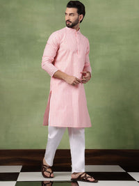 SOJANYA Men Striped Kurta