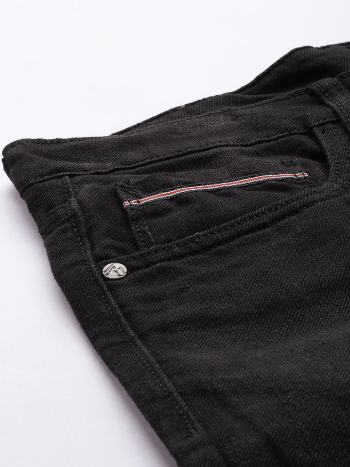 The Indian Garage Co Men Dad Fit Light Fade Stretchable Jeans