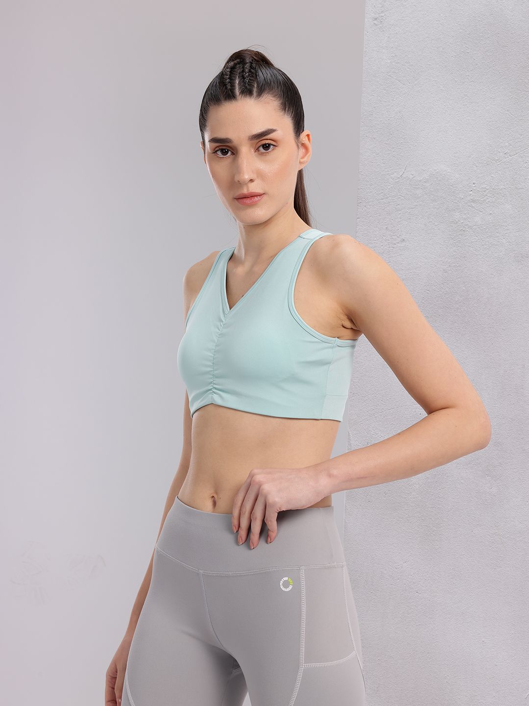 HRX by Hrithik Roshan Full Coverage Solid Yoga Bra