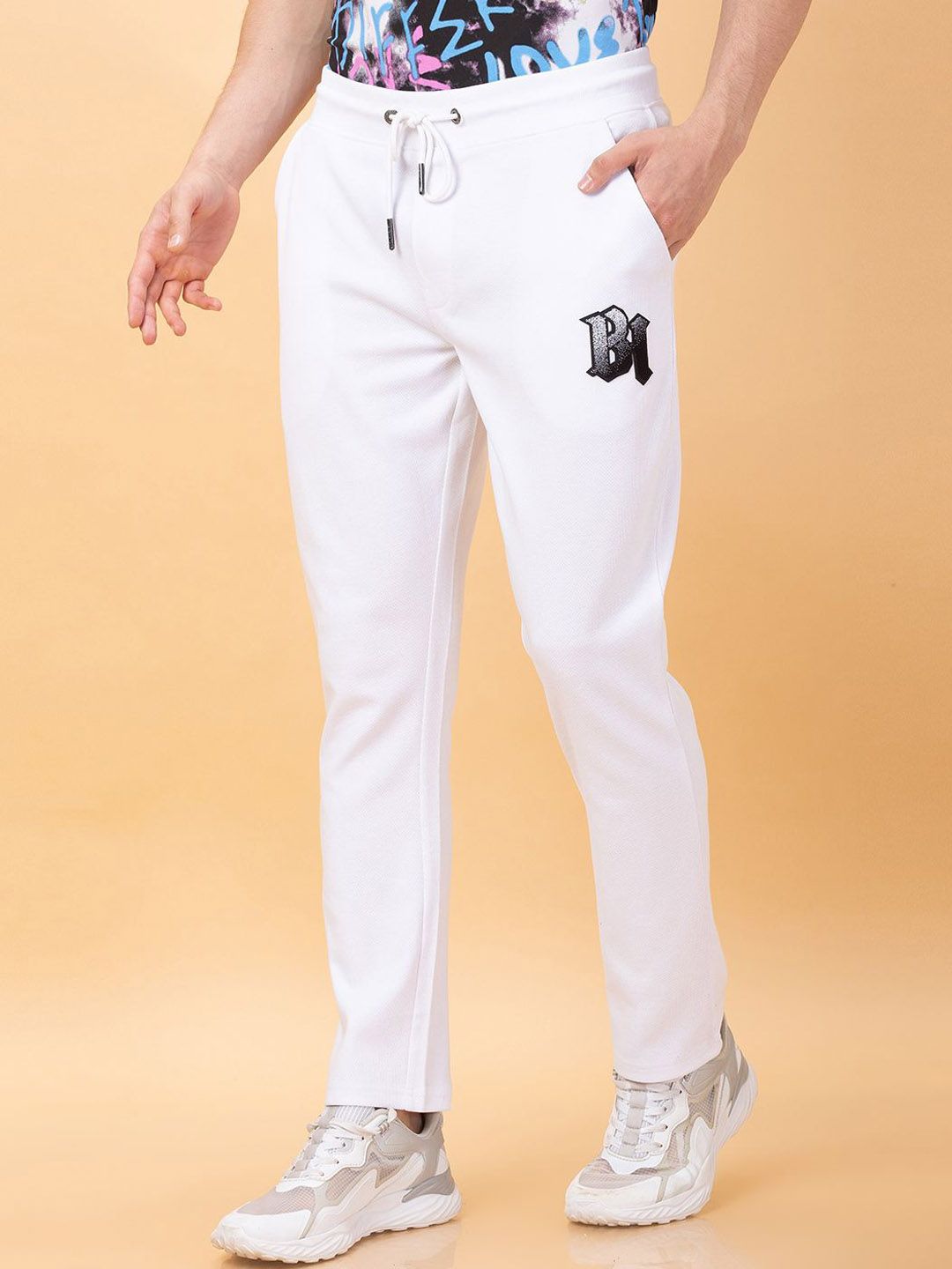 Being Human Men Mid Rise Track Pants