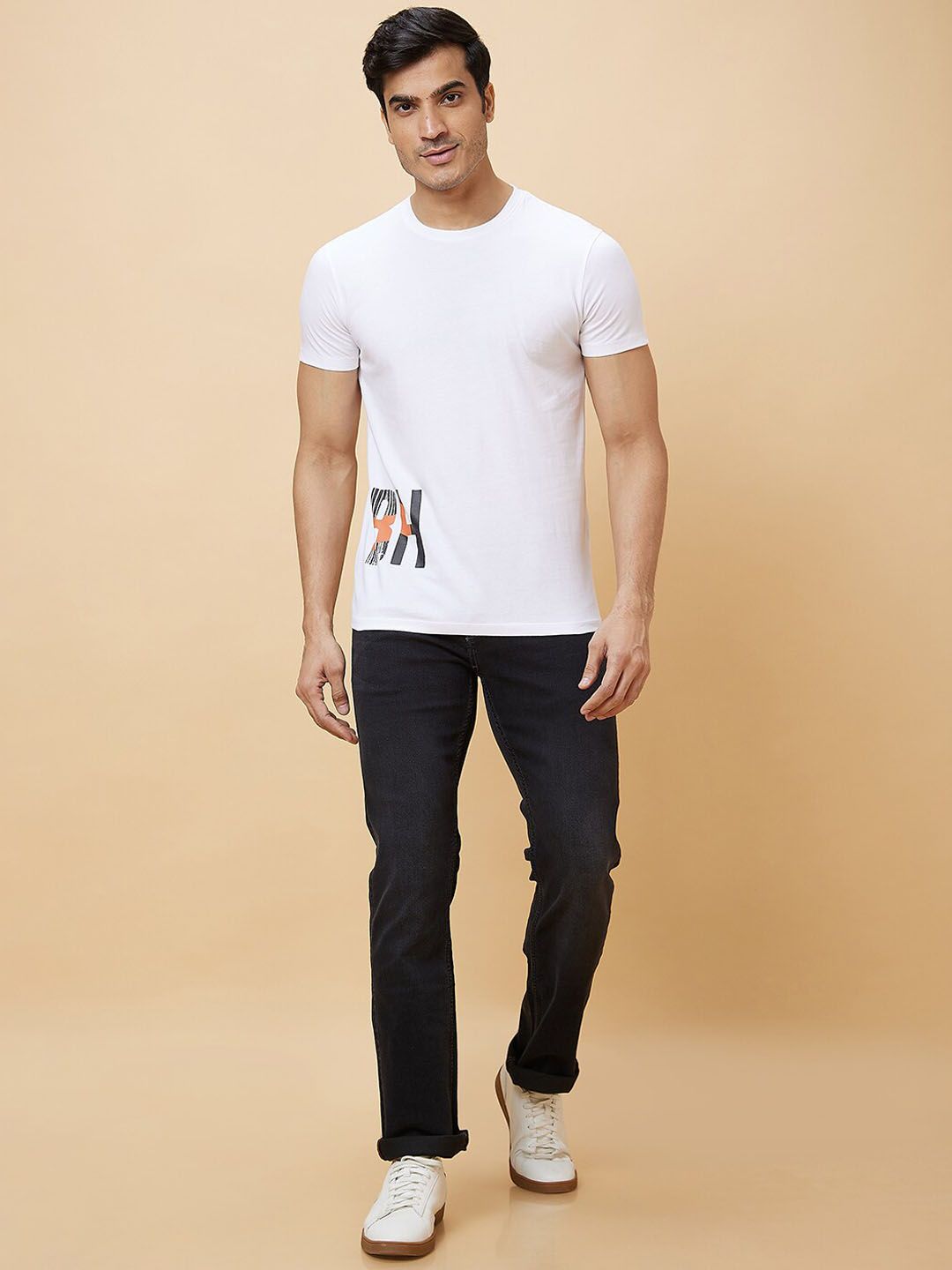 Being Human Men Skinny Fit Mid-Rise Comfort Jeans