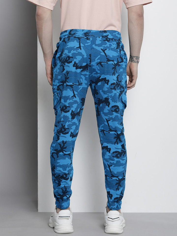 The Indian Garage Co Men Camouflage Printed Joggers