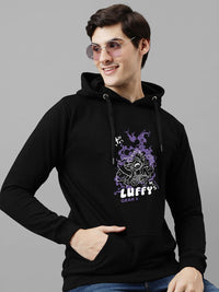 ADRO Men Printed Hooded Sweatshirt