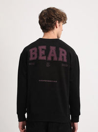 THE BEAR HOUSE Typography Printed Sweatshirt