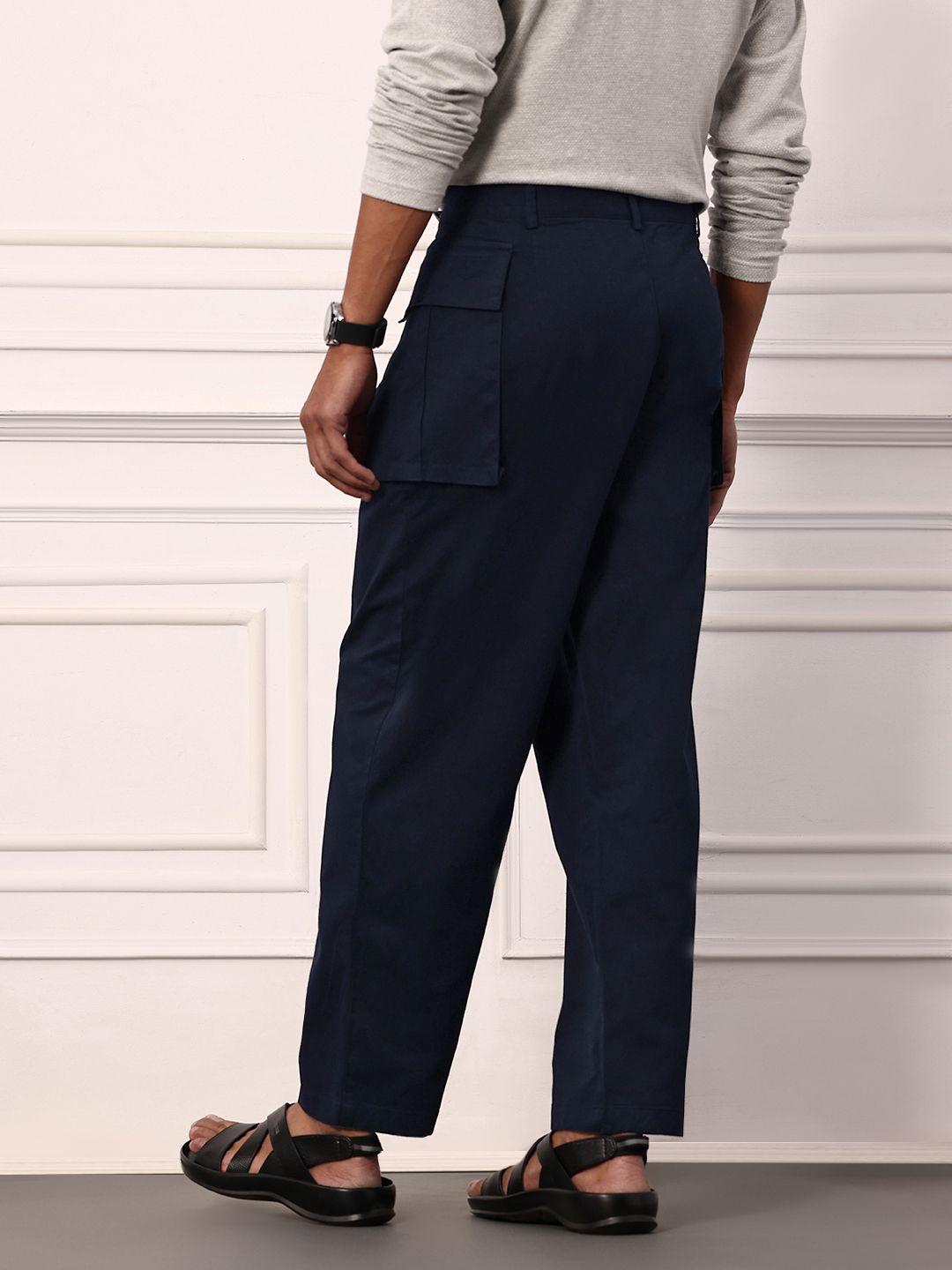 Mr Bowerbird Men Cargo-Style Trousers